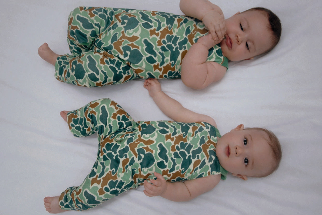 Duck Camo Overalls