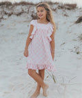 Pink Ruffle Dress
