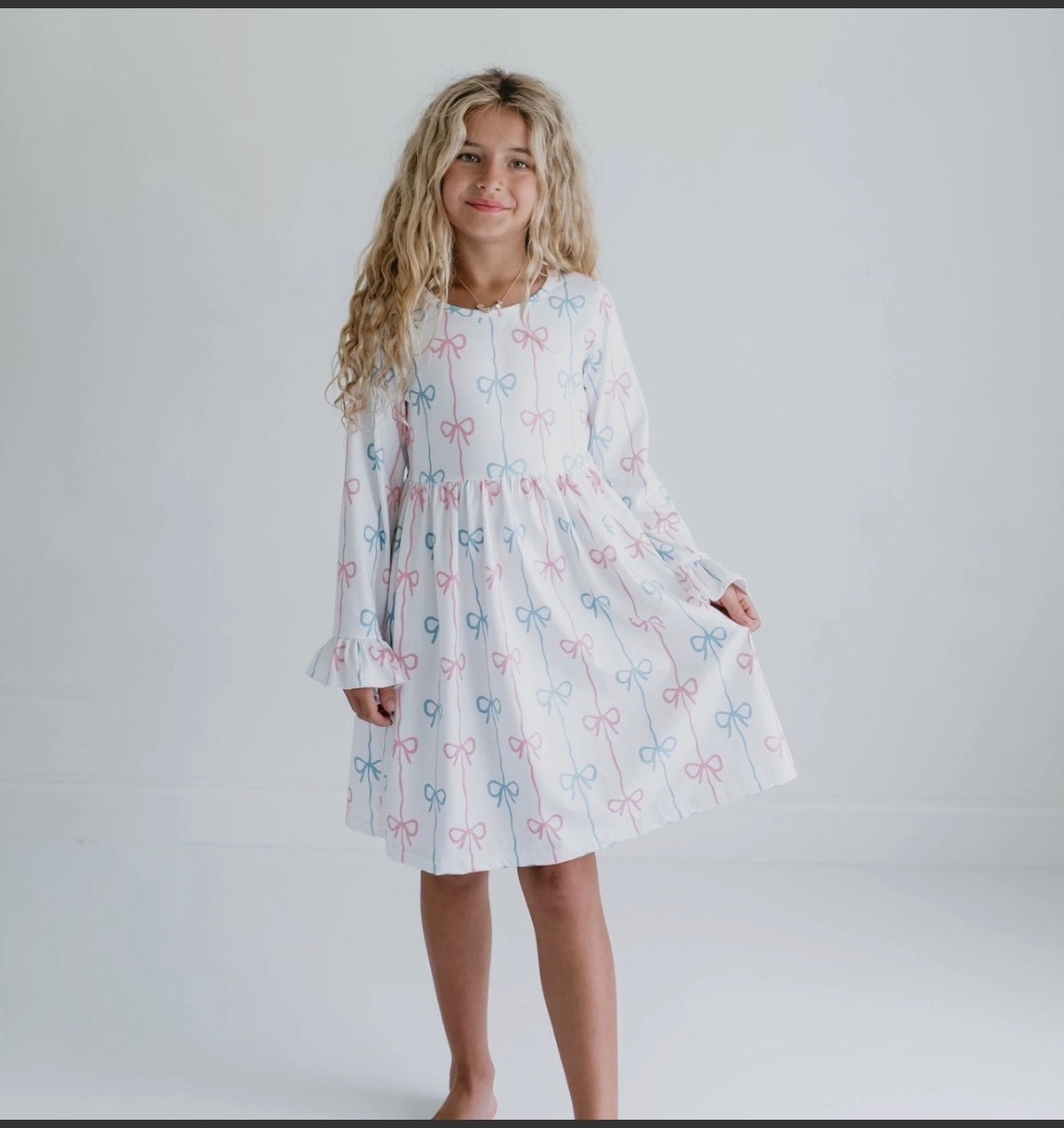 Bow dress 2t