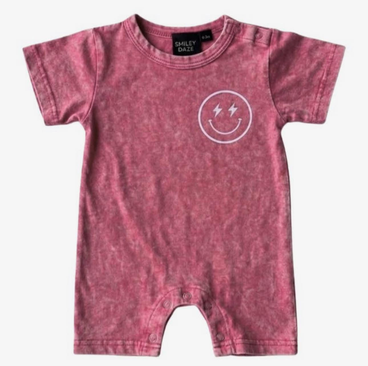 Smiley daze romper